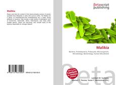 Malikia kitap kapağı