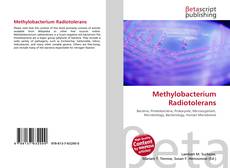 Buchcover von Methylobacterium Radiotolerans