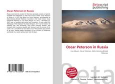 Buchcover von Oscar Peterson in Russia