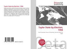 Couverture de Taylor State by-Election, 1994