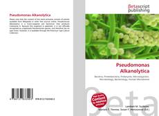 Buchcover von Pseudomonas Alkanolytica