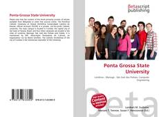 Ponta Grossa State University的封面