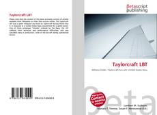 Capa do livro de Taylorcraft LBT 