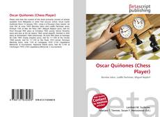 Portada del libro de Oscar Quiñones (Chess Player)