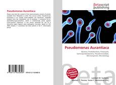 Buchcover von Pseudomonas Aurantiaca