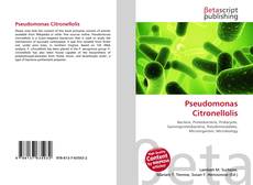 Copertina di Pseudomonas Citronellolis