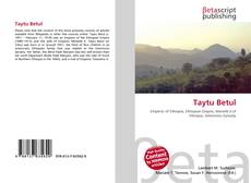 Copertina di Taytu Betul