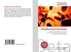 Pseudomonas Orientalis的封面