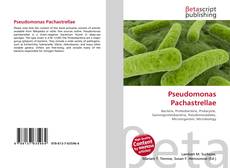 Portada del libro de Pseudomonas Pachastrellae