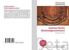 Portada del libro de Andreas Martin (Kettensägenschnitzer)