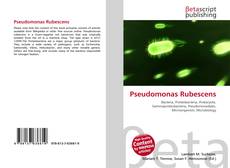 Portada del libro de Pseudomonas Rubescens