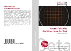Capa do livro de Andreas Maurer (Politikwissenschaftler) 