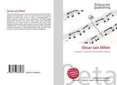 Borítókép a  Oscar van Dillen - hoz