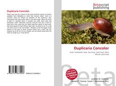 Copertina di Duplicaria Concolor