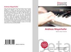 Copertina di Andreas Mayerhofer