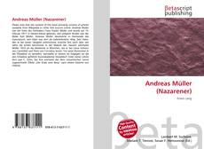 Copertina di Andreas Müller (Nazarener)