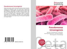 Borítókép a  Pseudomonas Umsongensis - hoz