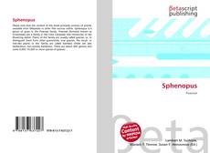 Bookcover of Sphenopus