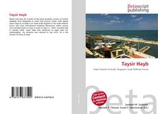 Bookcover of Taysir Hayb