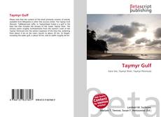 Copertina di Taymyr Gulf