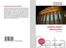 Copertina di Andreas Meyer (Baumeister)