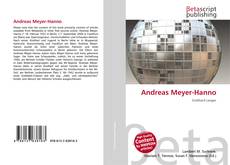 Borítókép a  Andreas Meyer-Hanno - hoz