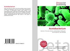 Buchcover von Acetobacterium