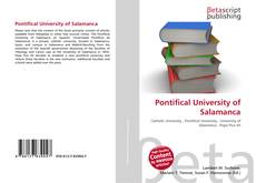 Copertina di Pontifical University of Salamanca