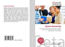Portada del libro de Quest University