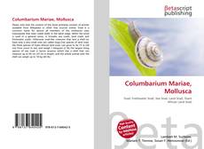 Couverture de Columbarium Mariae, Mollusca