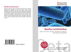 Copertina di Bacillus Lentimorbus