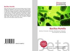 Borítókép a  Bacillus Pumilis - hoz