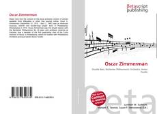 Bookcover of Oscar Zimmerman