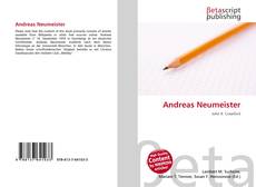 Bookcover of Andreas Neumeister