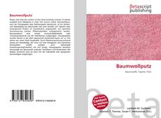 Baumwollputz kitap kapağı