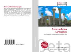 Обложка Osco-Umbrian Languages