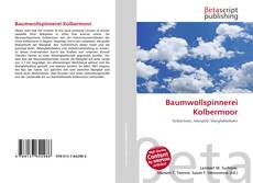Bookcover of Baumwollspinnerei Kolbermoor
