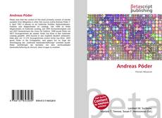 Andreas Pöder kitap kapağı