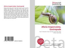 Buchcover von Aforia Inoperculata, Gastropode