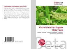 Buchcover von Clostridium Perfringens Beta Toxin
