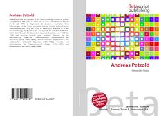 Buchcover von Andreas Petzold