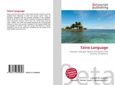 Capa do livro de Taíno Language 