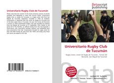 Capa do livro de Universitario Rugby Club de Tucumán 