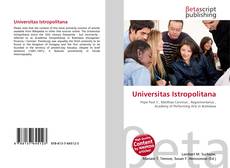 Capa do livro de Universitas Istropolitana 