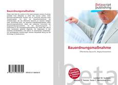 Capa do livro de Bauordnungsmaßnahme 