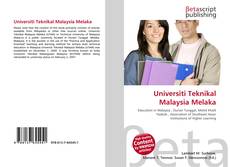 Capa do livro de Universiti Teknikal Malaysia Melaka 