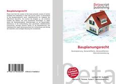 Capa do livro de Bauplanungsrecht 