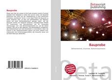 Capa do livro de Bauprobe 
