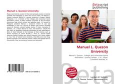 Capa do livro de Manuel L. Quezon University 