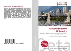 Buchcover von Vancouver Island University
